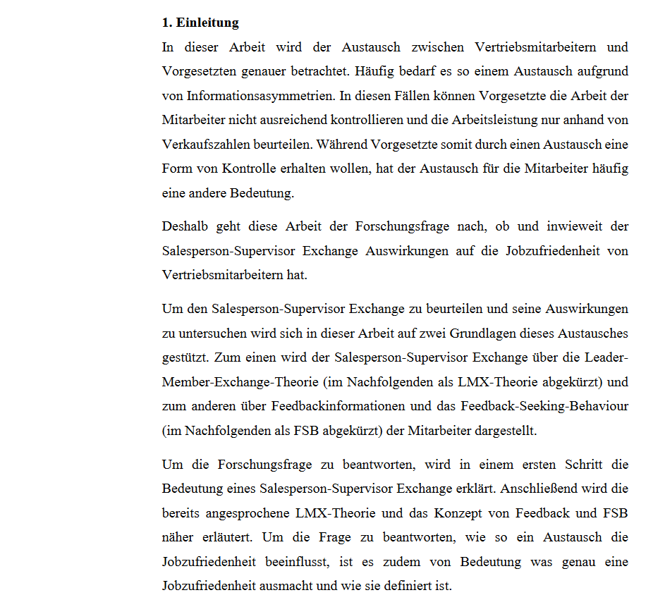 Ghost Study Beispielarbeiten