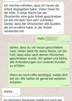 Ghostwriting Bachelorarbeit